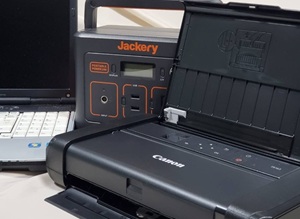ノートパソコン,モバイルプリンター,ポータブルバッテリー搭載車両/赤帽冷凍冷蔵クール緊急便